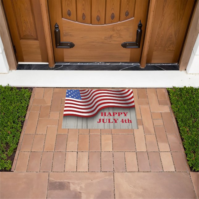 Felpudo 4 de julio de Doormat (Exterior)