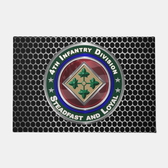 Felpudo 4ta División de Infantería (Anverso)