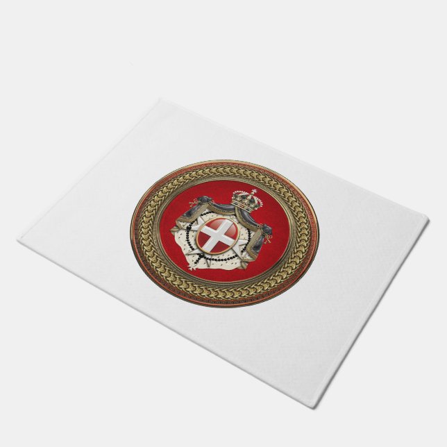 Felpudo [500] Orden de Malta - Escudo de armas SMOM (Angular)