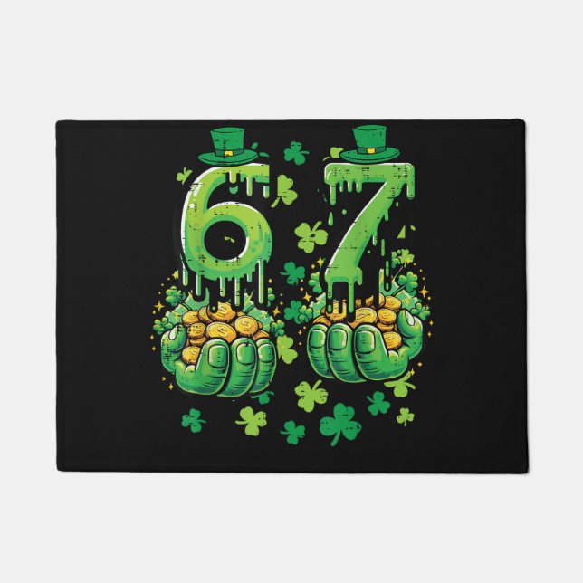 Felpudo 6 7 Día de San Patricio (Anverso)