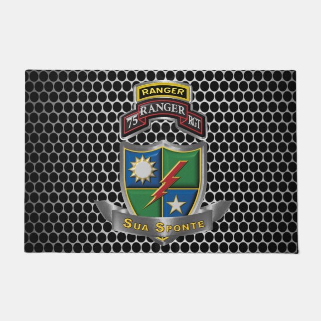 Felpudo 75º Regimiento de Rangers Sua Sponte (Anverso)