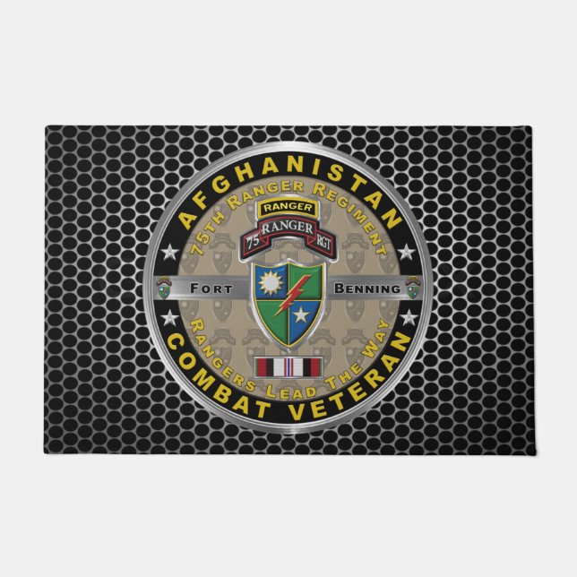 Felpudo 75.º veterano del regimen de guardabosques (Anverso)