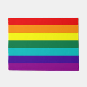 Felpudo 7 Stripes Rainbow Pride Flag