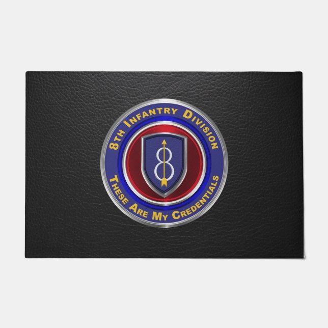 Felpudo 8ª División de Infantería  (Anverso)