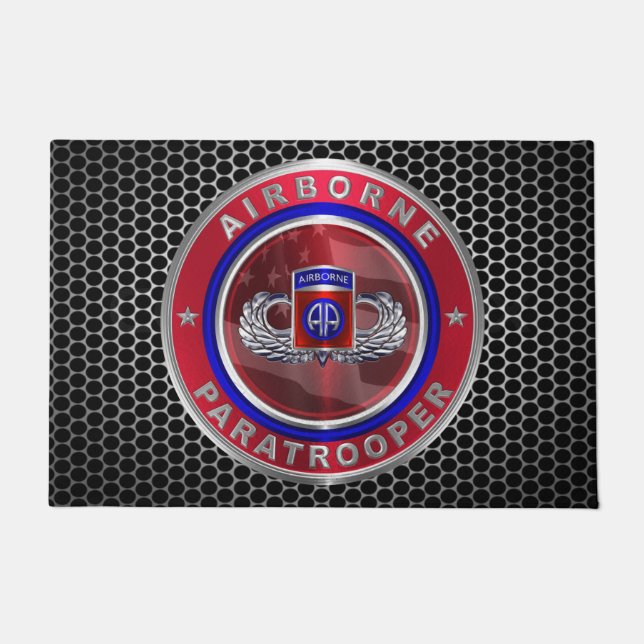 Felpudo 82ª División Aérea Paracaidista (Anverso)