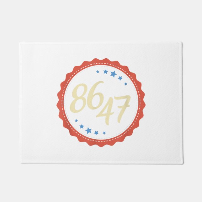 Felpudo 86 47 Anti Trump Gracioso (Anverso)