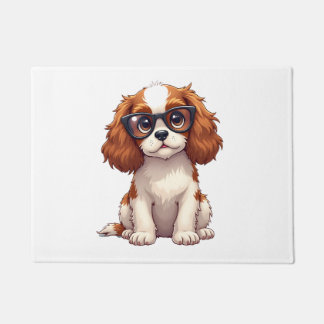 Felpudo A cute dog King Charles Spaniel COPY