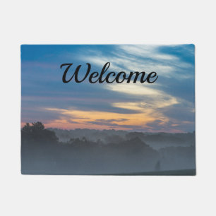 Felpudo A Través De La Niebla, Doormat De Bienvenida