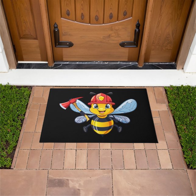 Felpudo Abeja bombero (Exterior)