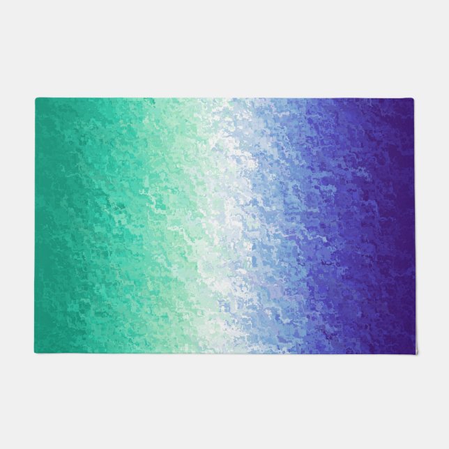 Felpudo Abstracto poco entusiasta Hombres del MLM Hombres  (Anverso)