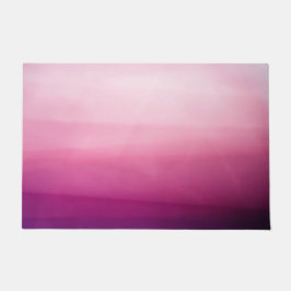 Felpudo abstracto rosa