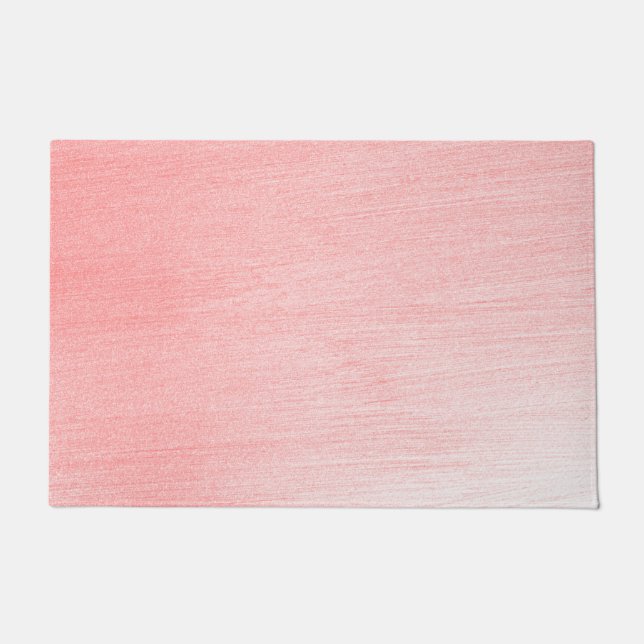 Felpudo abstracto rosa (Anverso)