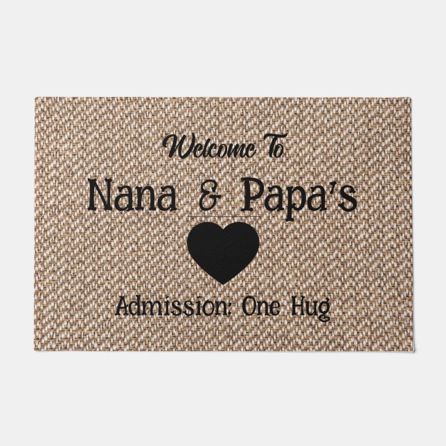 Felpudo Abuelos Doormat (Anverso)