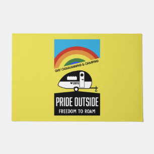 Felpudo Acampada de caravanas gay