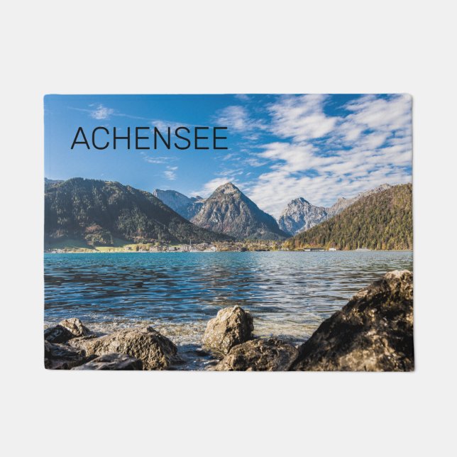 Felpudo Achensee Tirol Retro Austria Holiday Souvenir (Anverso)