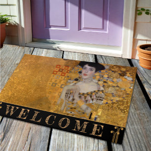 Felpudo Adele, Lady in Gold de Gustav Klimt, Vintage