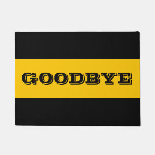 Felpudo Adiós Crotchety Door Mat