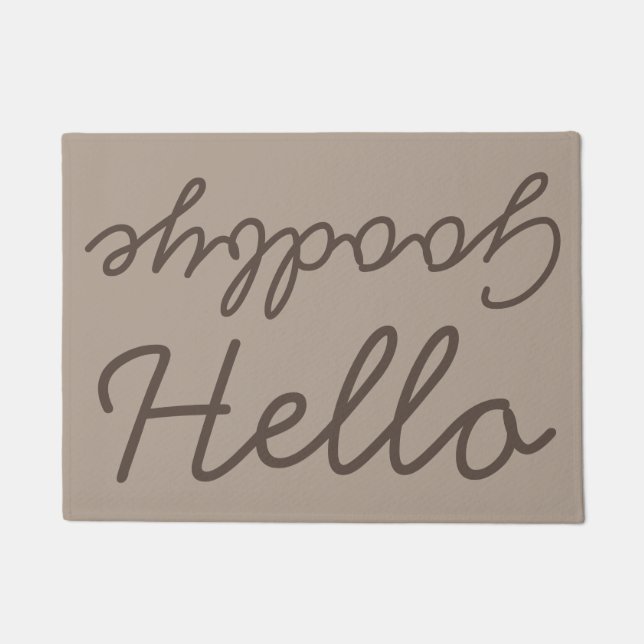 Felpudo Adiós Doormat (Anverso)