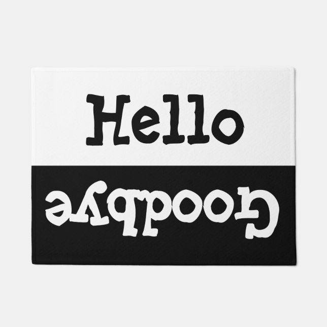 Felpudo Adiós Doormat (Anverso)