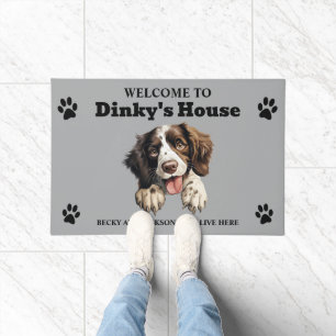 Felpudo Adorable English Springer Spaniel