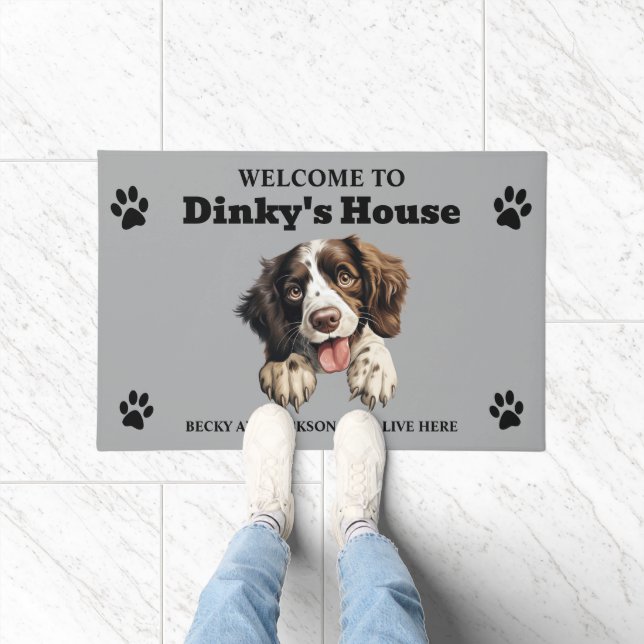 Felpudo Adorable English Springer Spaniel (Interior)