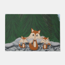 Adorable familia Fox