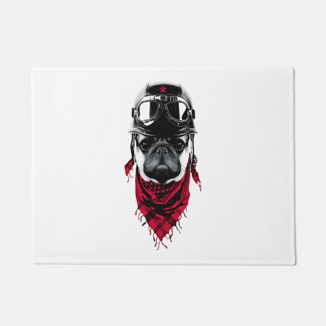 Felpudo Adventurer Pug (Anverso)