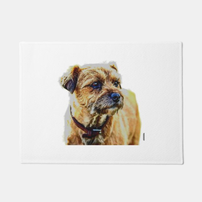Felpudo Affen Border Terrier (Anverso)