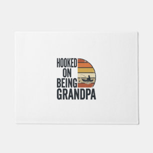 Felpudo Aficionado a ser abuelo Pesca Diseño vectorial ret