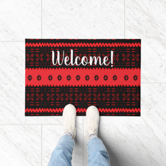 Felpudo African Style Pattern Personalized