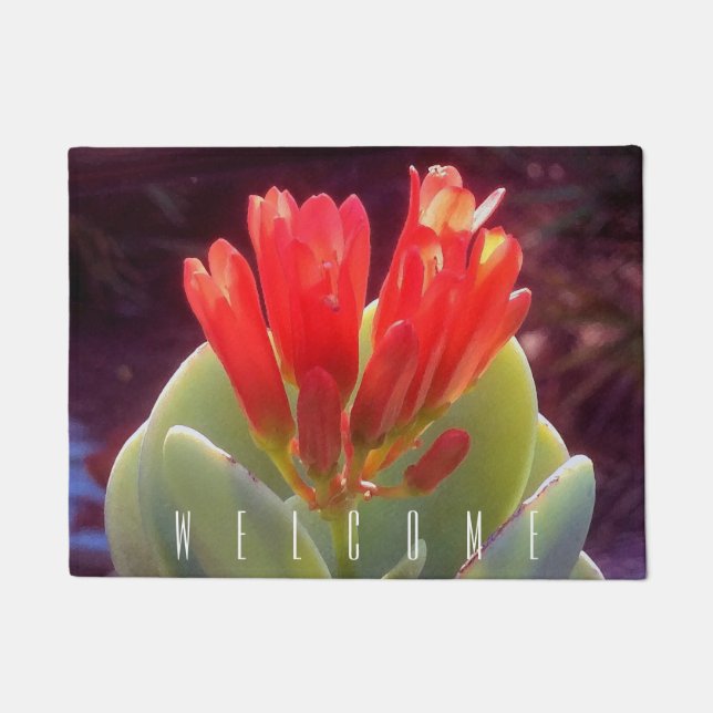 Felpudo Agave floreciente (Anverso)