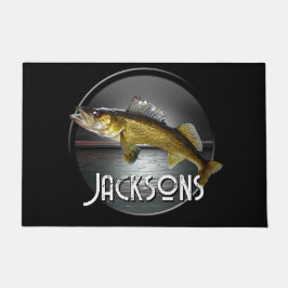 Felpudo Agua de la Luna y Pike Walleye