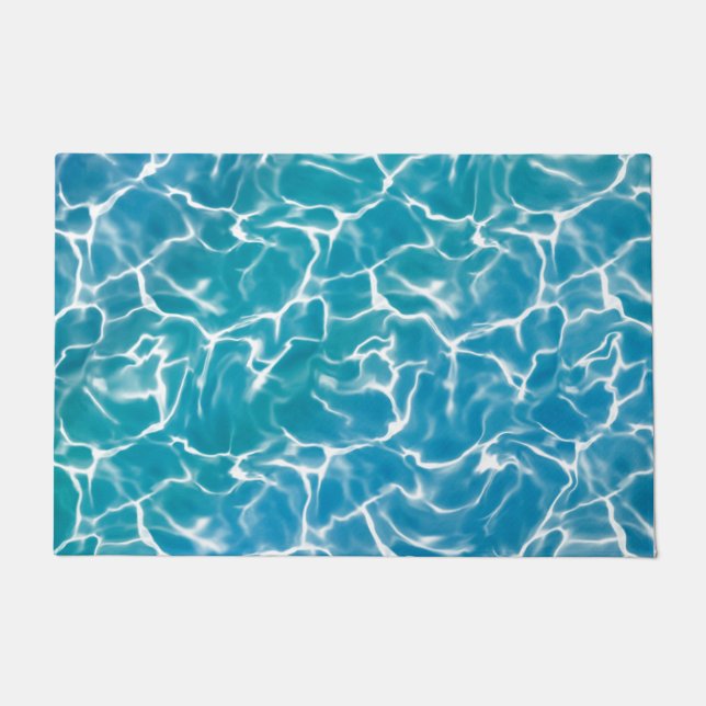 Felpudo Agua del Mar Azul* (Anverso)