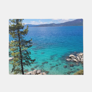 Felpudo Agua transparente del lago Tahoe