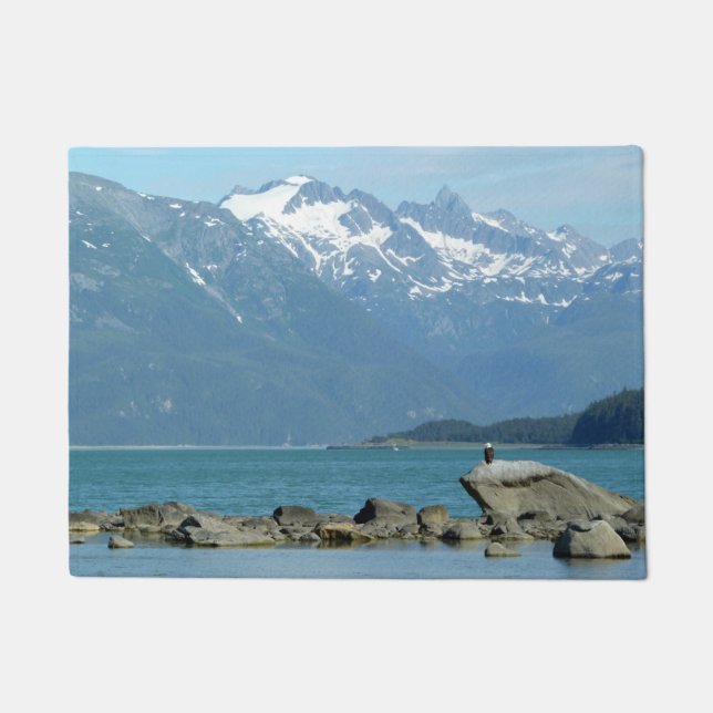 Felpudo Águila calva en Skagway Alaska (Anverso)