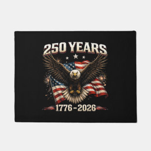 Felpudo Águila Patriótica de los Estados Unidos 250 Aniver