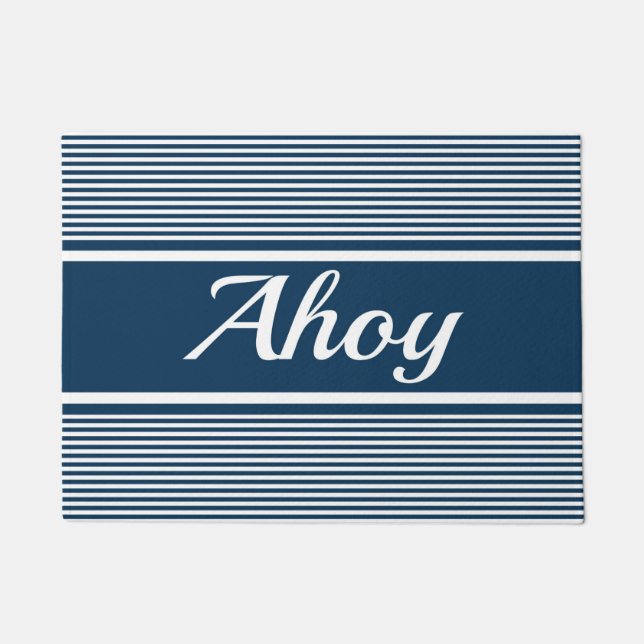Felpudo Ahoy (Anverso)
