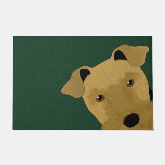 Felpudo Airedale Terrier Doormat (Anverso)