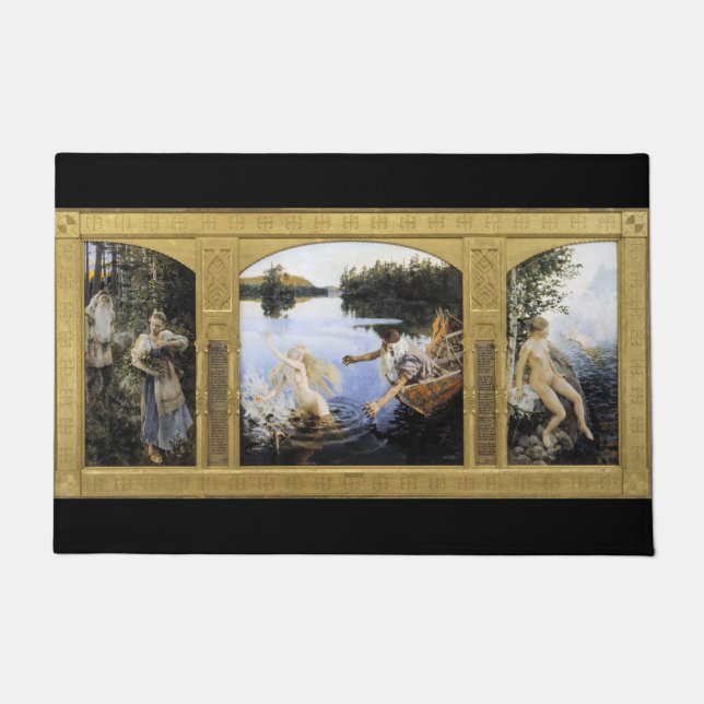 Felpudo Akseli Gallen-Kallela - Aino Myth (Anverso)