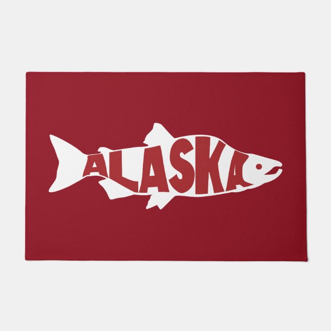 Felpudo Alaska Salmon Doormat (Anverso)