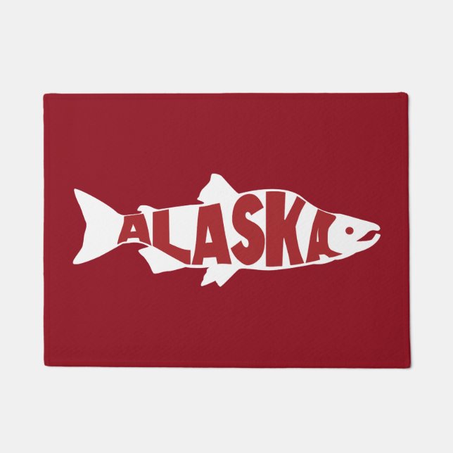 Felpudo Alaska Salmon Doormat (Anverso)