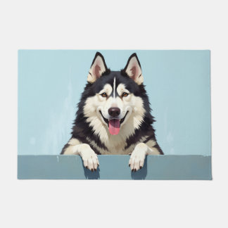 Felpudo Alaskan Malamute Dog Art
