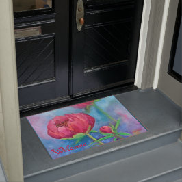Felpudo Alaskan Peonies Doormat