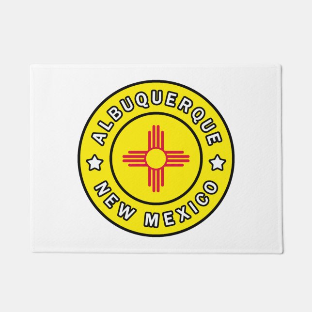 Felpudo Albuquerque Nuevo México (Anverso)