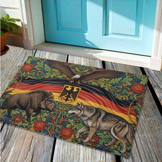 Felpudo Alemania, Bandera, Águila, Boar y Wolf Art (Subido por el creador)