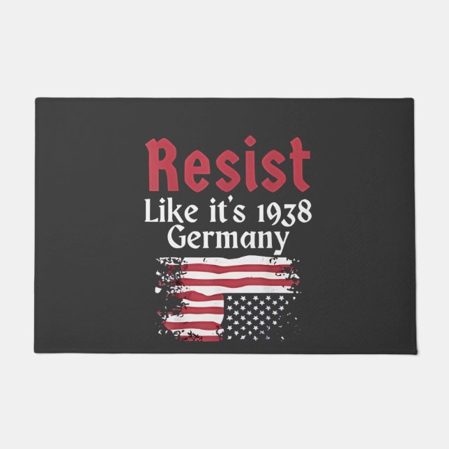 Felpudo Alemania resiste como si fuera 1938 (Anverso)
