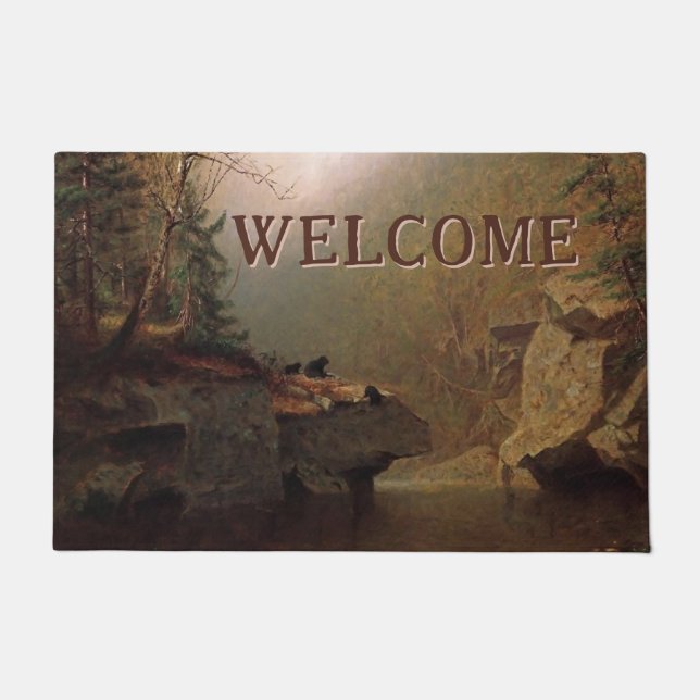 Felpudo Alexander Helwig Wyant, Tres Osos (Anverso)
