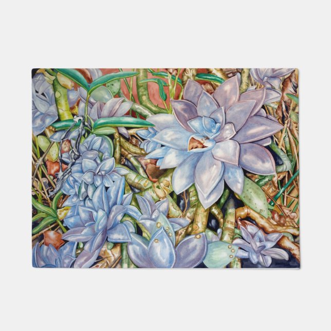 Felpudo Alfombrilla de auto de las gallinas de los (Anverso)