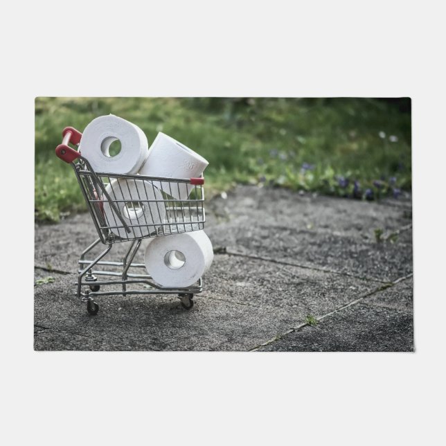 Felpudo Alfombrilla de auto Máscara Protectora de Virus Co (Anverso)