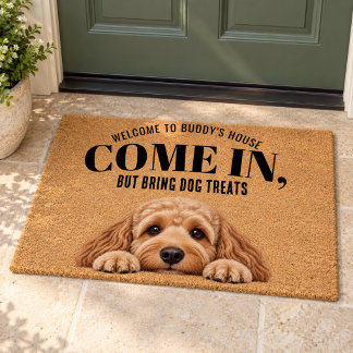Felpudo Alfombrilla de bienvenida con golosinas personaliz